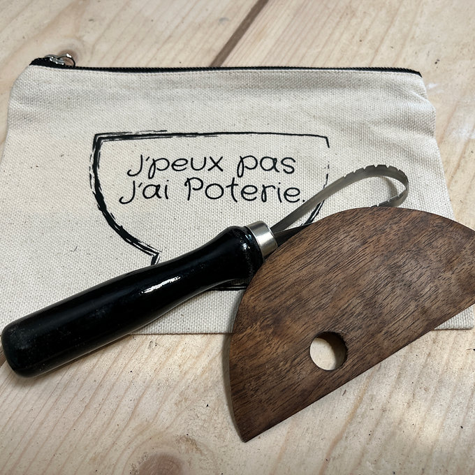Pochette zippée