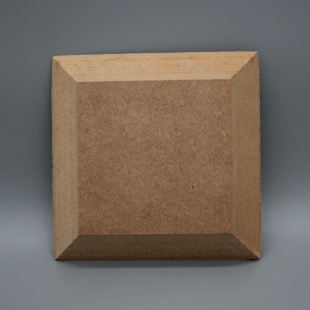Moule d'estampage carré (angles pointus) - Petit format - MDF