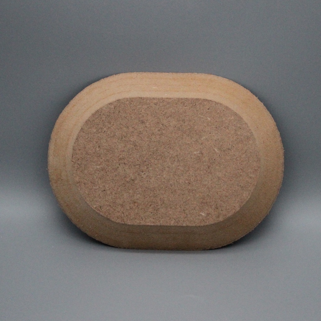 Moule d'estampage ovale - Petit format - MDF