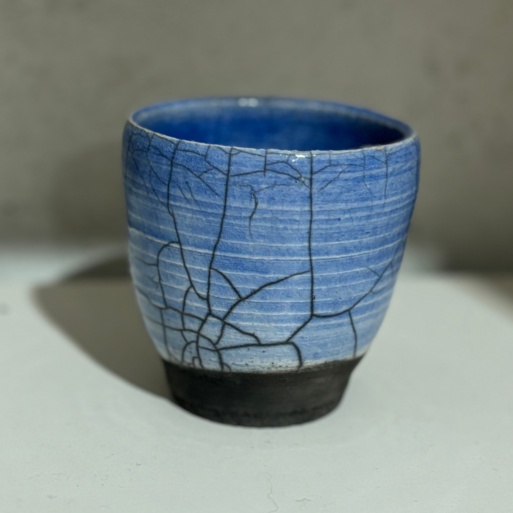 Émail Galeart RAKU BLEU