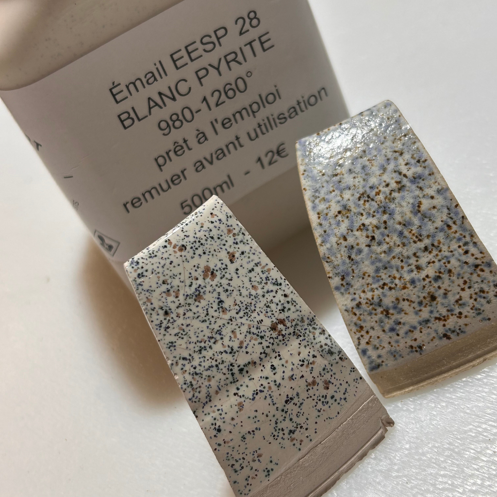 Émail Blanc pyrité - EESP28 S/Pb, BT-HT, prêt à l'emploi - 500mL 