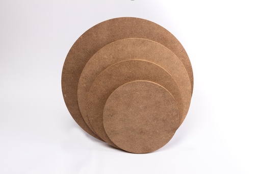 Rondeau MDF plein de 25cm