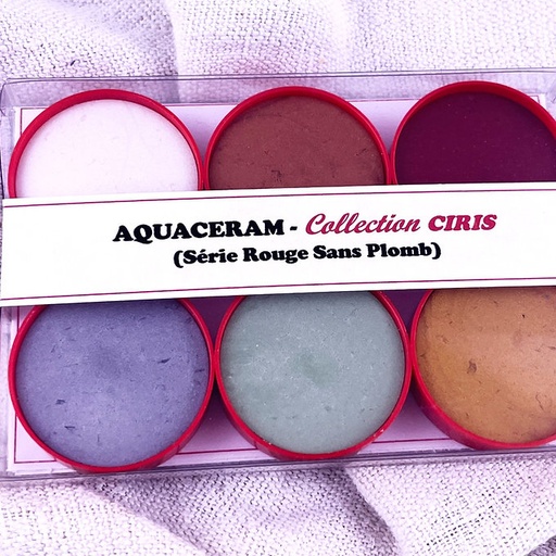 Palette AQUACERAM- Série rouge- CIRIS-LP Ceram