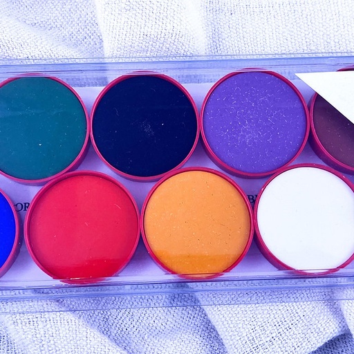Palette AQUACERAM- série rouge- RSP- LP Ceram