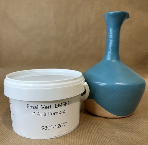 Email vert-EMSP11 S/Pb - prêt à l'emploi 500ml - 980° à 1260°