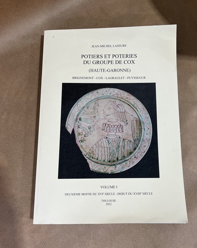 Potiers et poteries du groupe de Cox-vol I