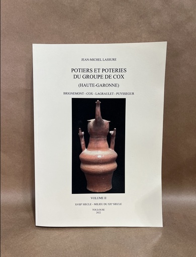 Potiers et poteries du groupe de Cox- volume II