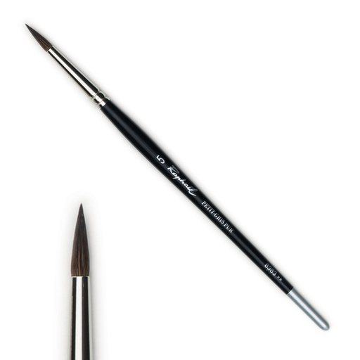 Pinceau aquarelle petit gris extra pur n°5 rond
