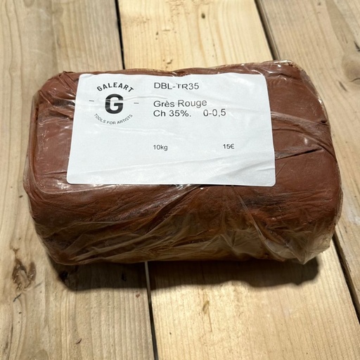 Grès rouge ch 35% – 0-0.5mm – 10kg
