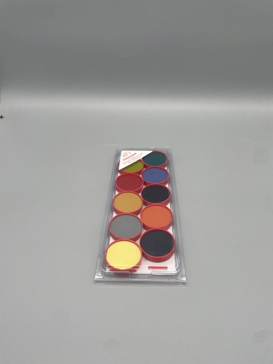 Palette AQUACERAM- série rouge- RSP 2- LP Ceram