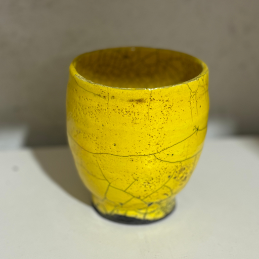 Émail Galeart RAKU JAUNE