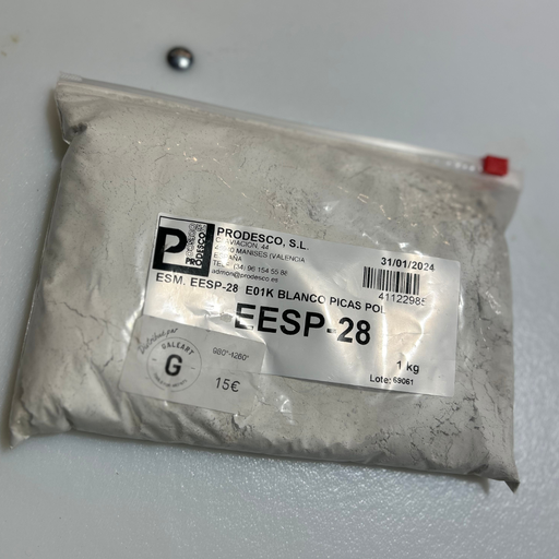 Émail EESP28 Blanc Piqué (1kg) 